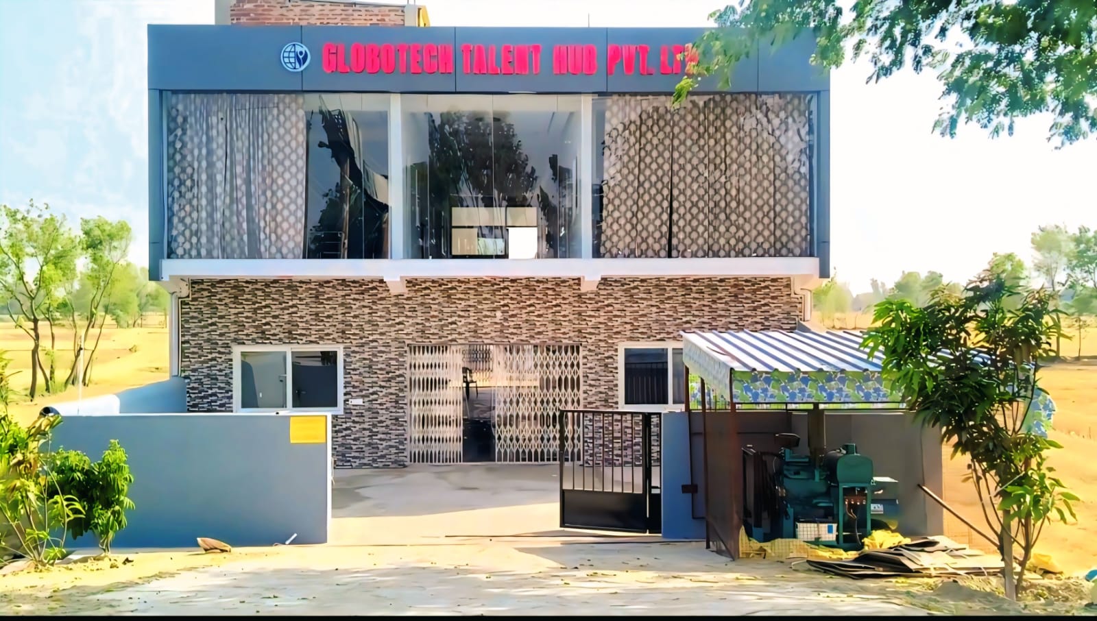 Globotech Training Facility Collage